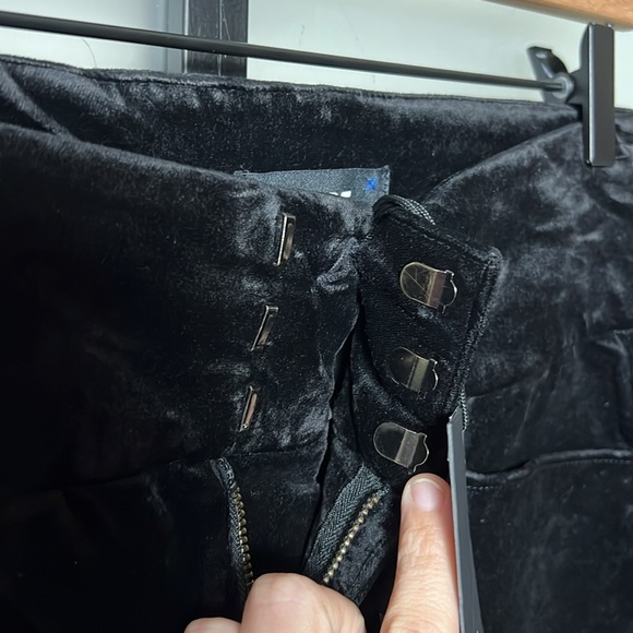 NWT Paige Claudine Flared Velvet Pants Size 25 - Picture 6 of 12